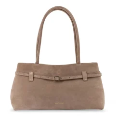 Skuldertasker<Manu Atelier Stilfulde tasker med metal spænde Beige