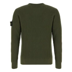 Strik<Stone Island Stilfuldt Strik Wear Grøn