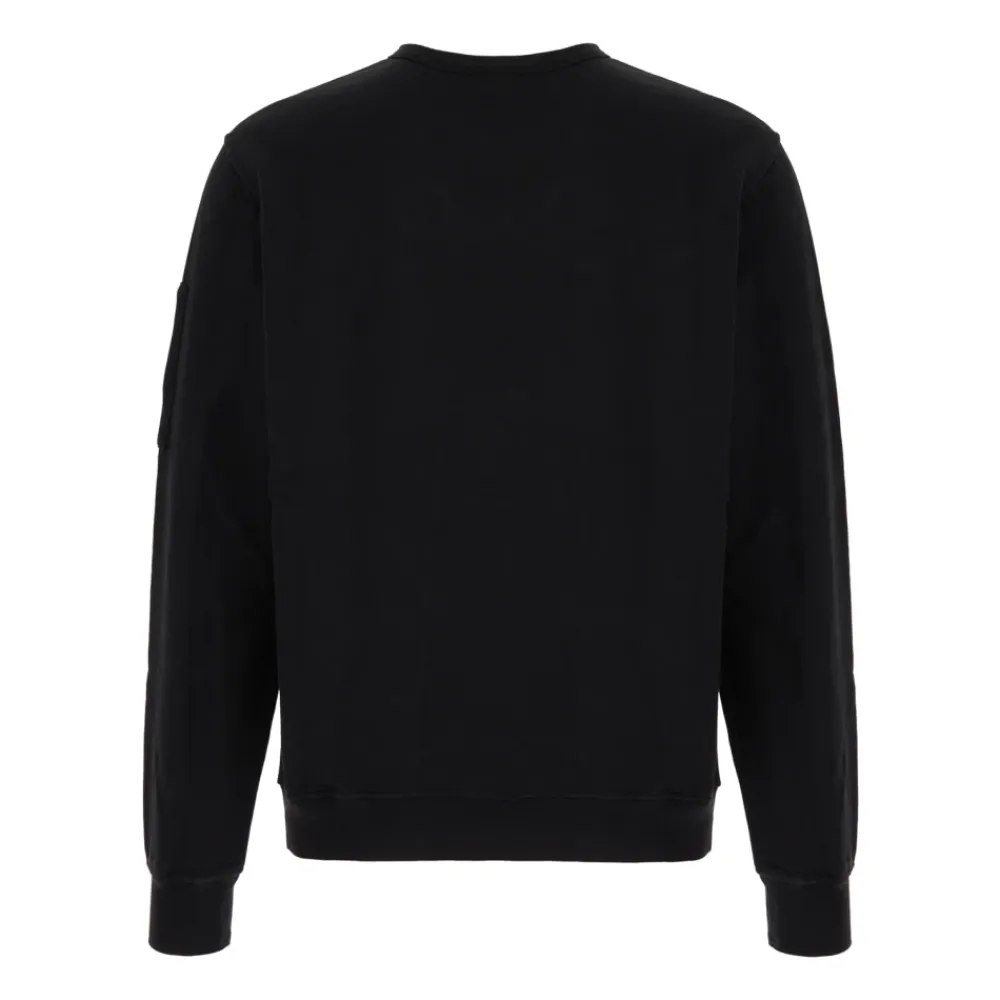 Sweatshirts^C.P. Company Stilfuldt Sweatshirt til Mænd Sort