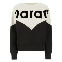 Sweatshirts^Marant étoile Stilfuldt Sweatshirt til Kvinder Sort