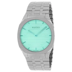 Ure^Gucci Stålur med flerlags design og Interlocking G motiv Grå