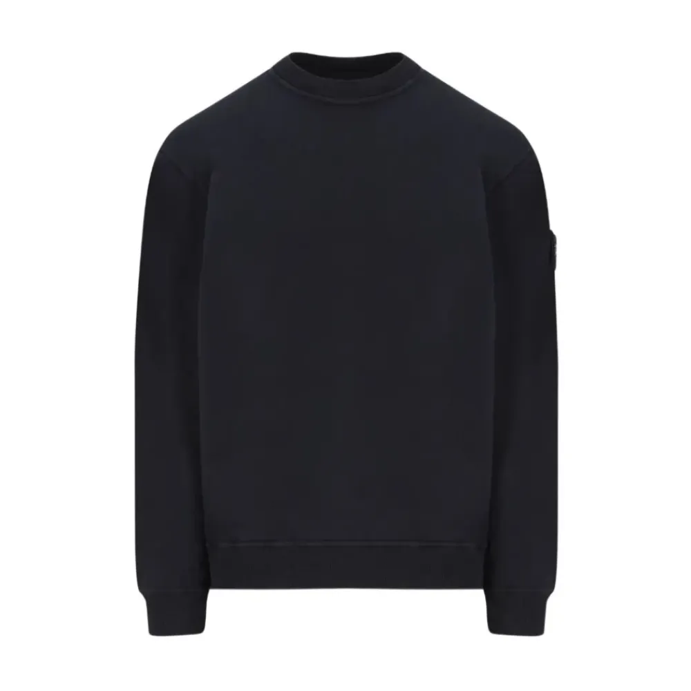 Sweatshirts<Stone Island Sweaters Blå