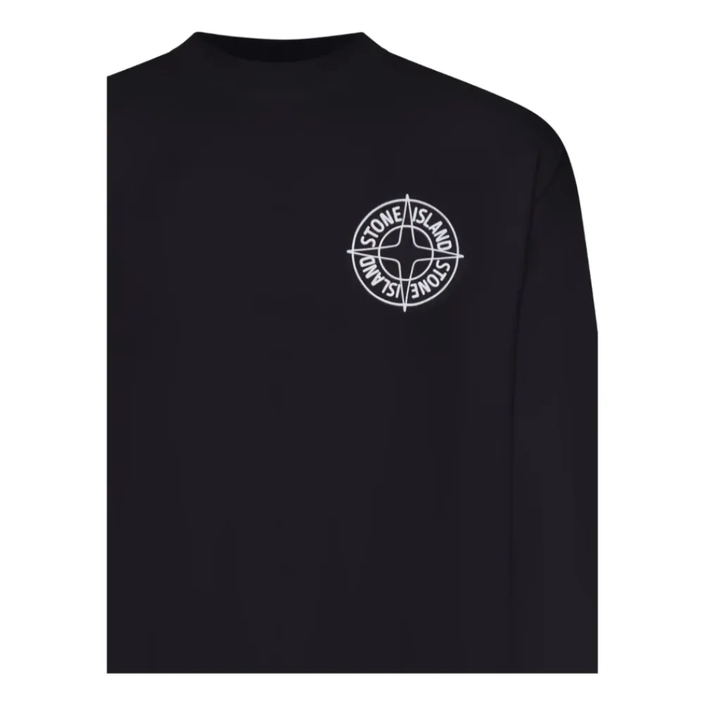 Sweatshirts^Stone Island Sweaters Sort