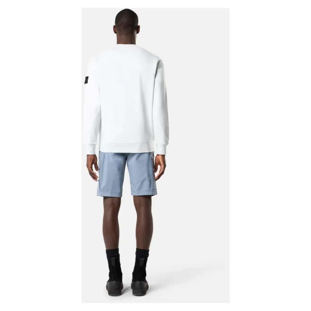 Trøjer|Sweatshirts<Stone Island Sweaters White Hvid
