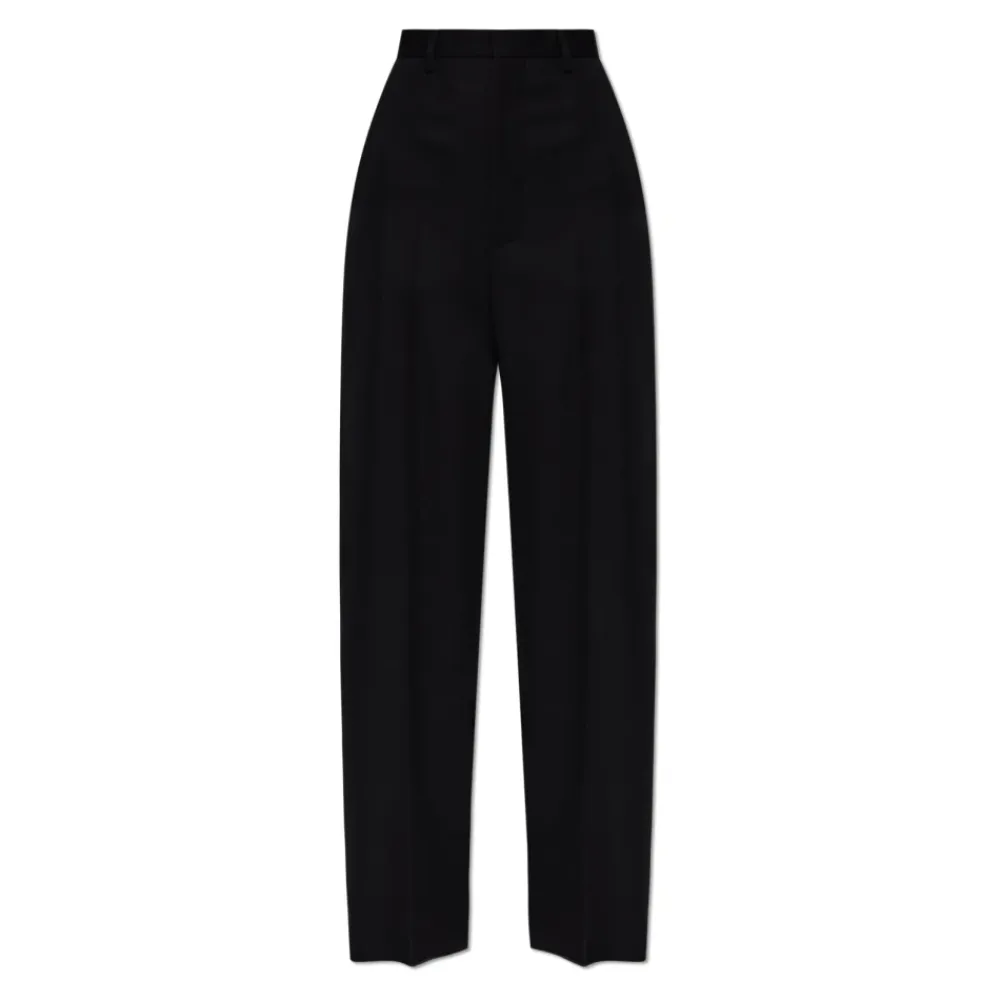 Bukser<Balenciaga Store skræddersyede bukser Sort