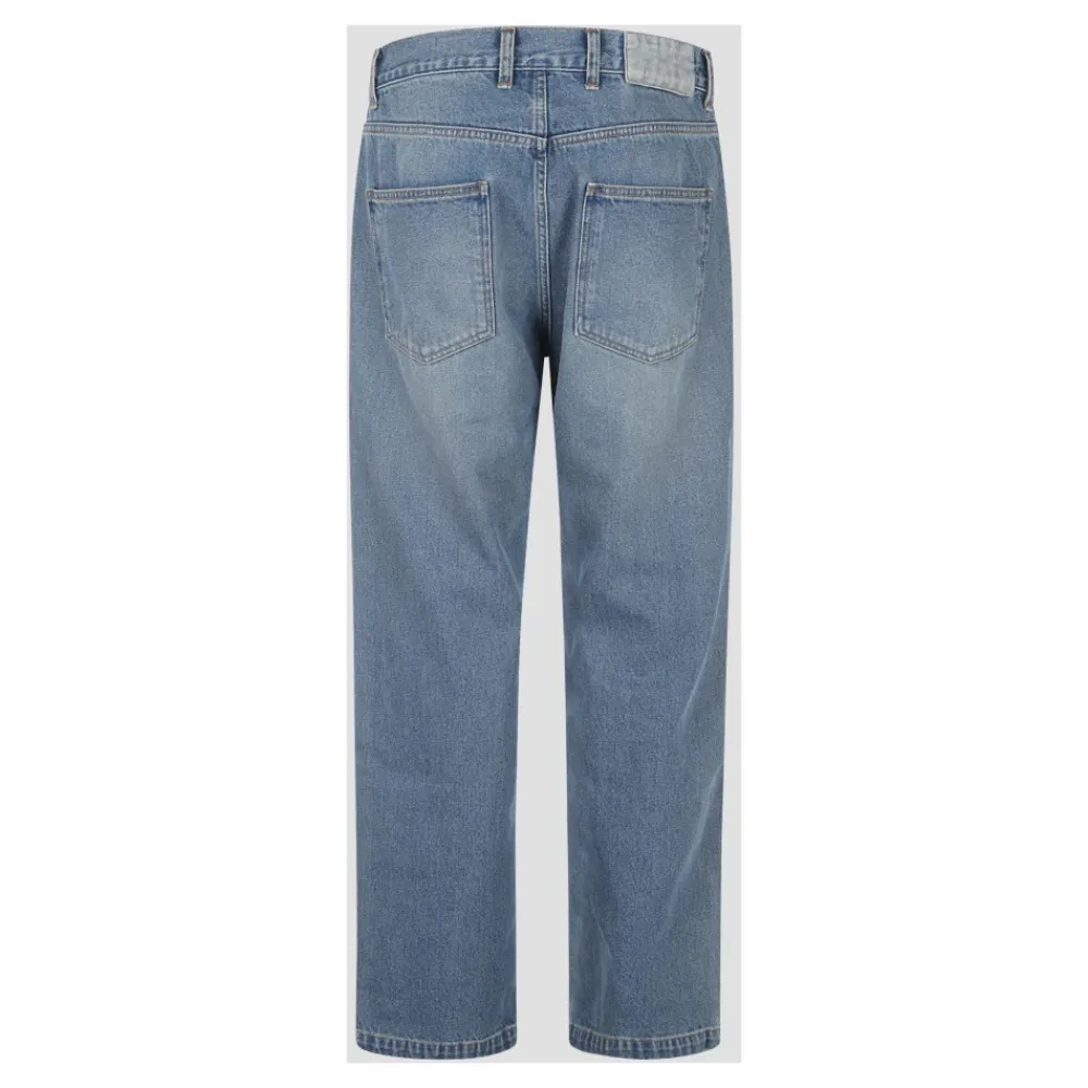 Jeans^mfpen Straight Cut Jeans Blå