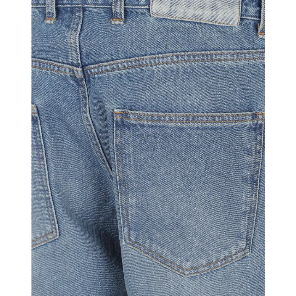 Jeans^mfpen Straight Cut Jeans Blå
