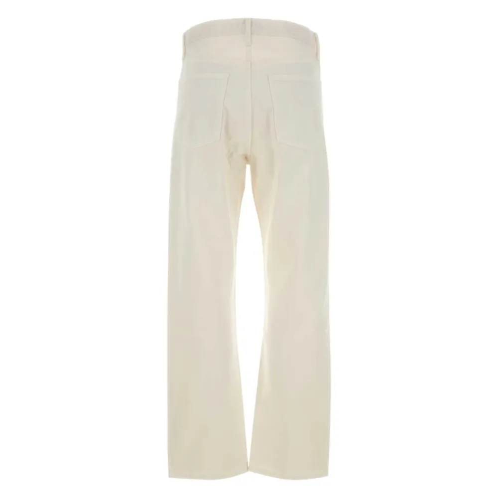 Jeans<Agolde Straight Jeans Hvid