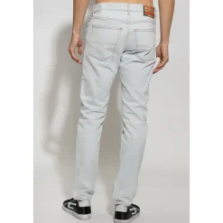 Jeans^Diesel Straight Jeans Blå