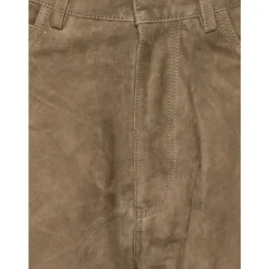 Bukser<ROTATE Birger Christensen Straight Trousers Brun