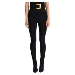 Bukser<Balmain Stretch Bukser Sort
