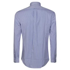 Skjorter^Polo Ralph Lauren Stretch Poplin Hairline Skjorte Blå