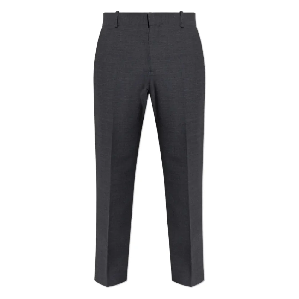 Bukser^Acne Studios Stretch Uldbukser Grå