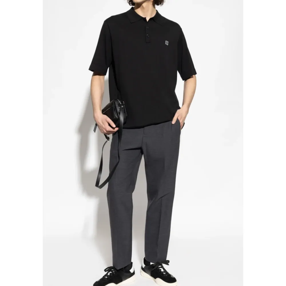 Bukser^Acne Studios Stretch Uldbukser Grå