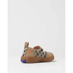 Ballerinasko^Burberry Strik Mary Jane Sko Beige