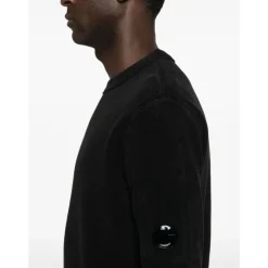 Strik<C.P. Company Strik Pullover i Sort