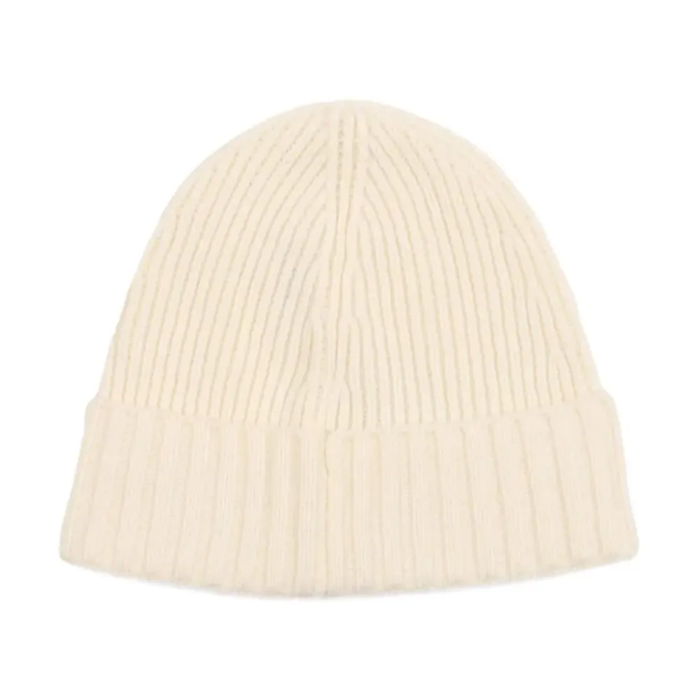 Huer & Kasketter^Stone Island Strikket Beanie Hat KIDS Beige