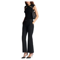 Striktrøjer & Sweatere<Balmain Striktrøje med 6 knapper Sort