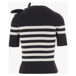 Striktrøjer & Sweatere<Patou Stripes Knitted T Shirt Multifarvet