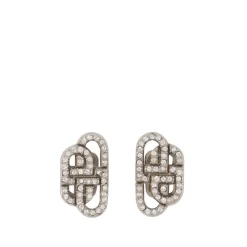 Smykker^Balenciaga Stud Øreringe - Metal - Sølv Grå