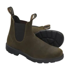 Chelsea Boots<Blundstone Suede Ankelstøvler Grøn