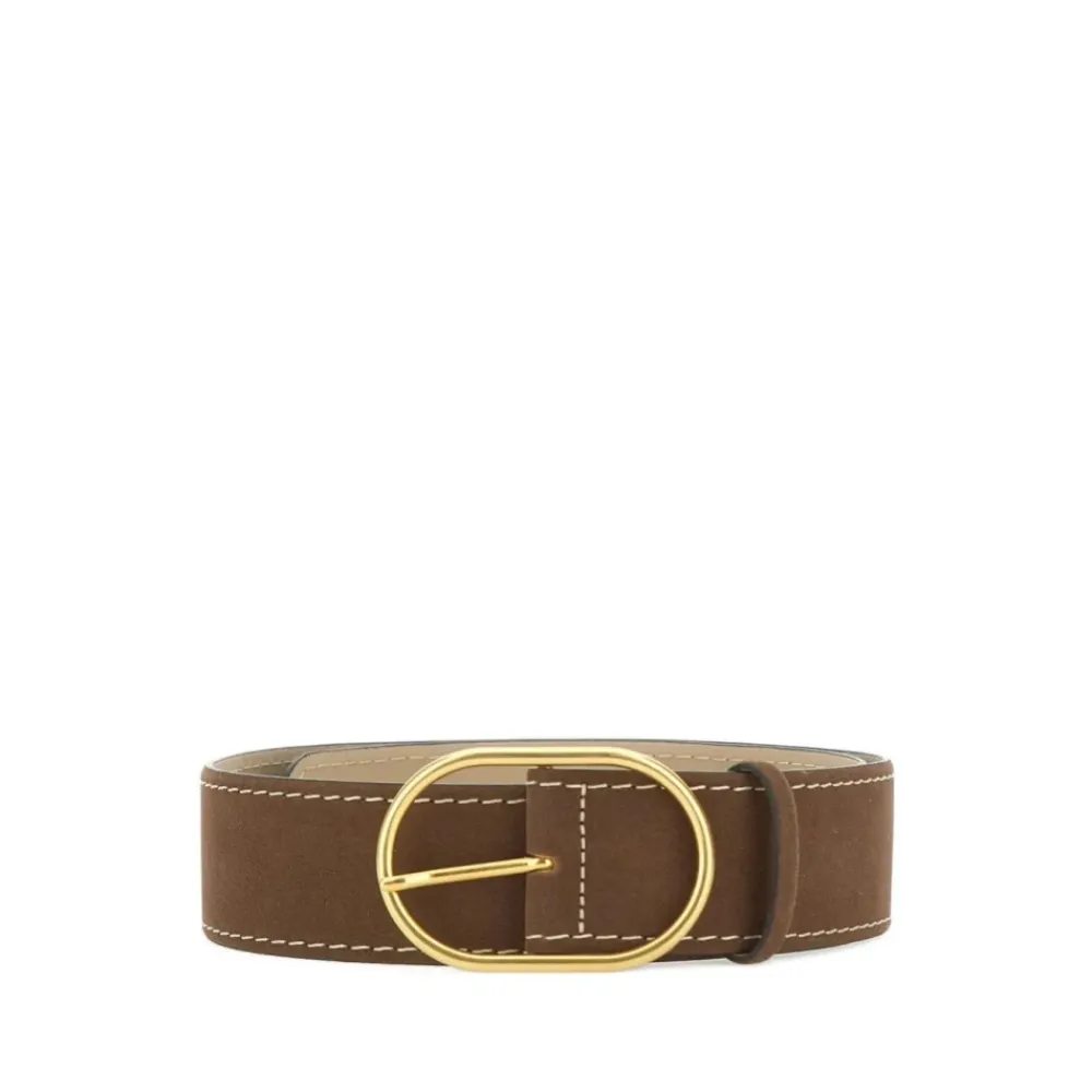 Bælter^Gianni Chiarini Suede Bælte Brun