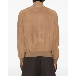 Jakker<Boglioli Suede Bomber Brun
