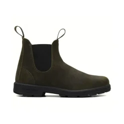 Chelsea Boots|Støvler<Blundstone Suede Chelsea støvler Grøn