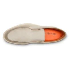 Støvler<Santoni Suede Desert Boot Beige