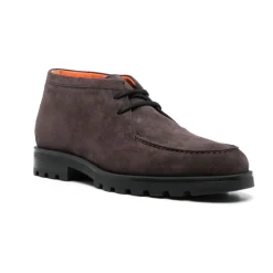 Støvler^Santoni Suede Desert Boots Brun
