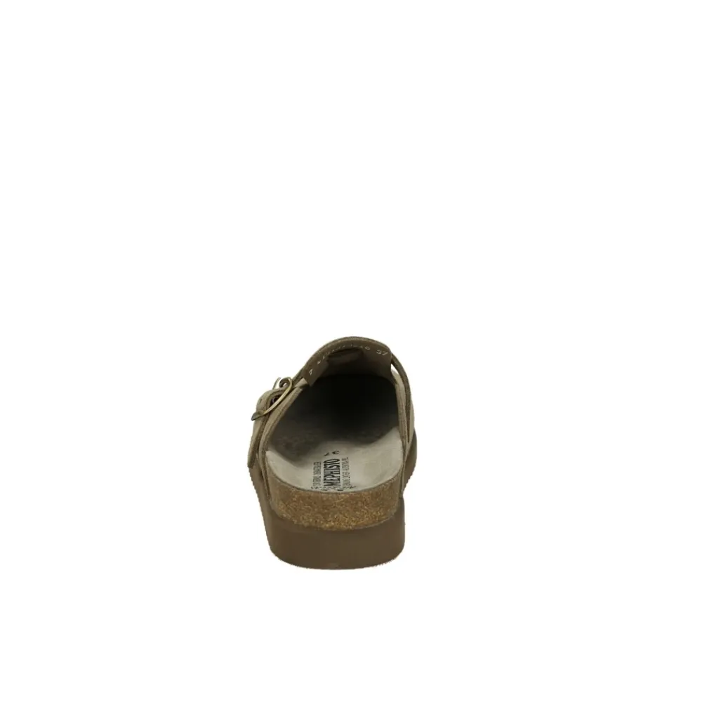 Loafers^Mephisto Suede Flade Sandaler med Spænde Lukning Grå