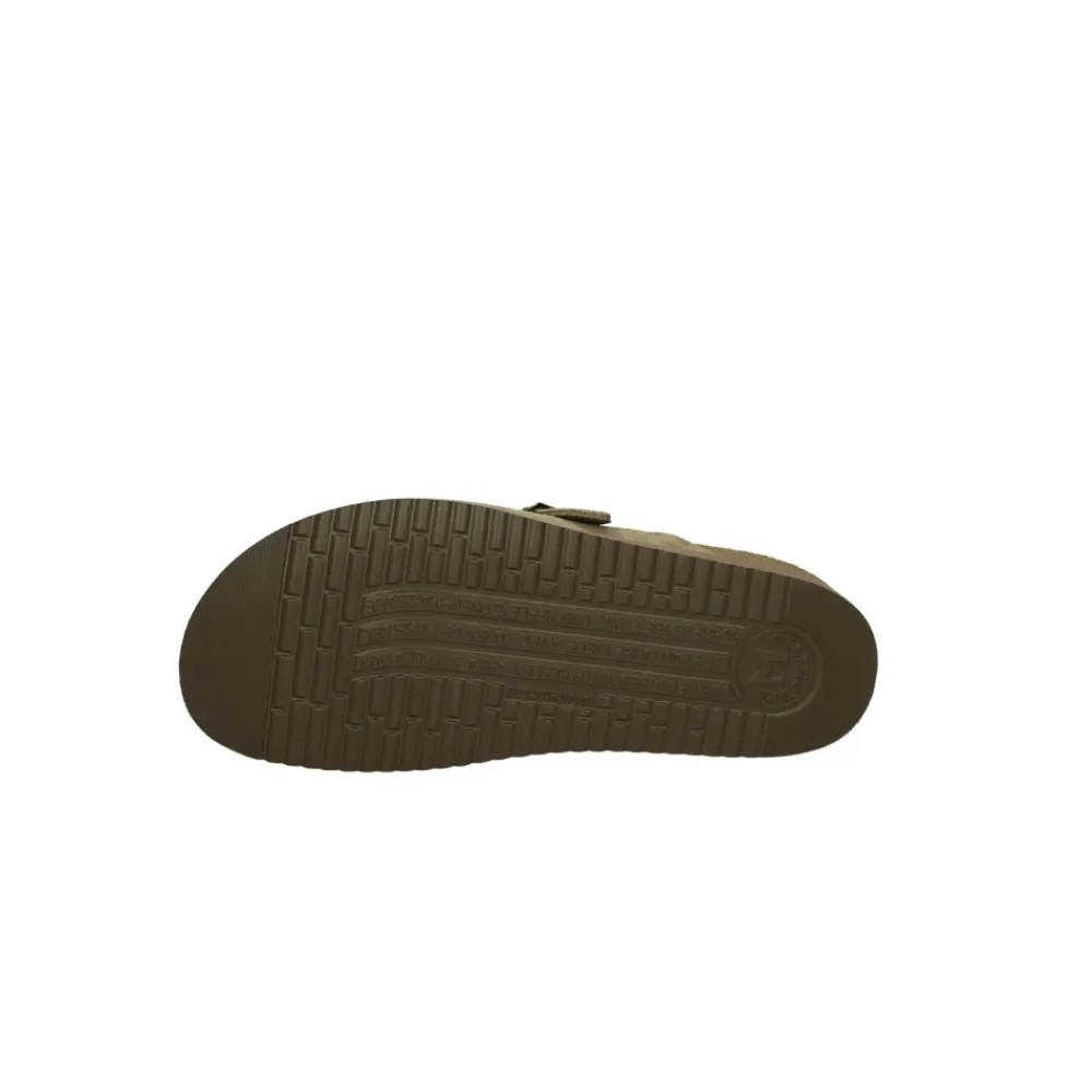 Loafers^Mephisto Suede Flade Sandaler med Spænde Lukning Grå