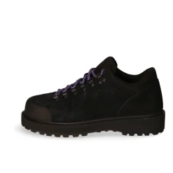 Business Sko<Diemme Suede Low-Top Støvle med Vandtæt Profileret Sål Sort