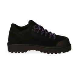 Business Sko<Diemme Suede Low-Top Støvle med Vandtæt Profileret Sål Sort