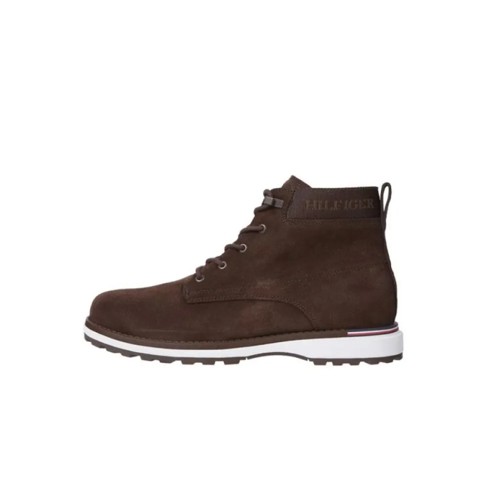 Støvler<Tommy Hilfiger Suede Outdoor Støvle Brun