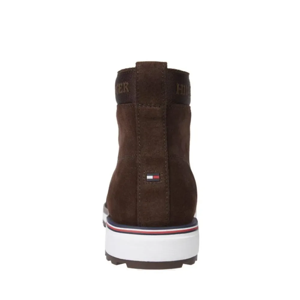 Støvler<Tommy Hilfiger Suede Outdoor Støvle Brun