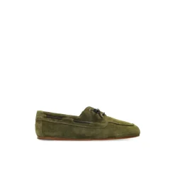 Sejlersko<Dsquared2 Suede Sko Grøn