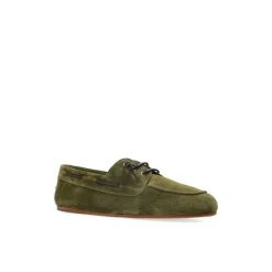 Sejlersko<Dsquared2 Suede Sko Grøn