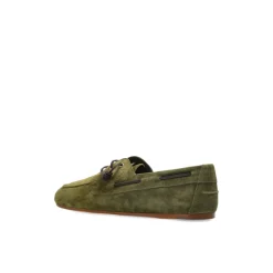 Sejlersko<Dsquared2 Suede Sko Grøn
