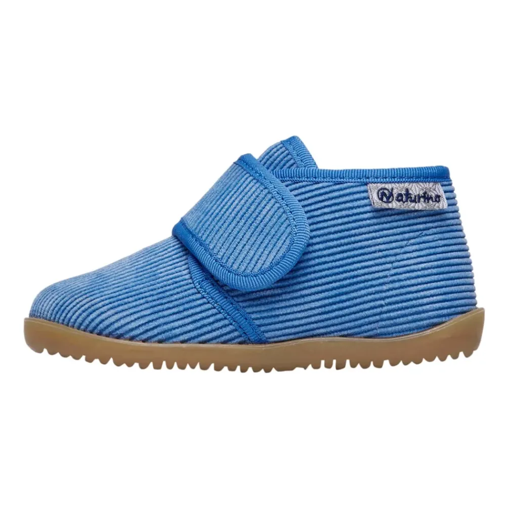 Hjemmesko<Naturino Suede slippers HOME Blå