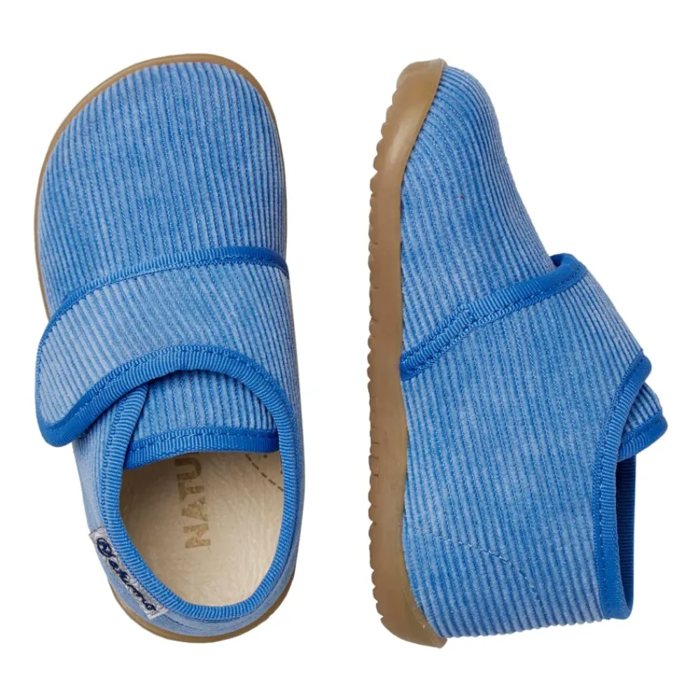 Hjemmesko<Naturino Suede slippers HOME Blå