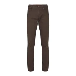 Jeans<SAND Suede Touch Pre Burton NS 32 Dark Brown Slim Jeans Brun