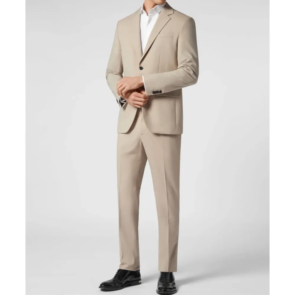 Jakkesæt<Philipp Plein Suit: Blazer/Trousers Sartorial Beige