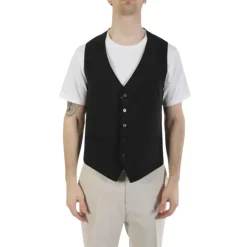 Jakkesæt<Michael Kors Suit Vest Sort