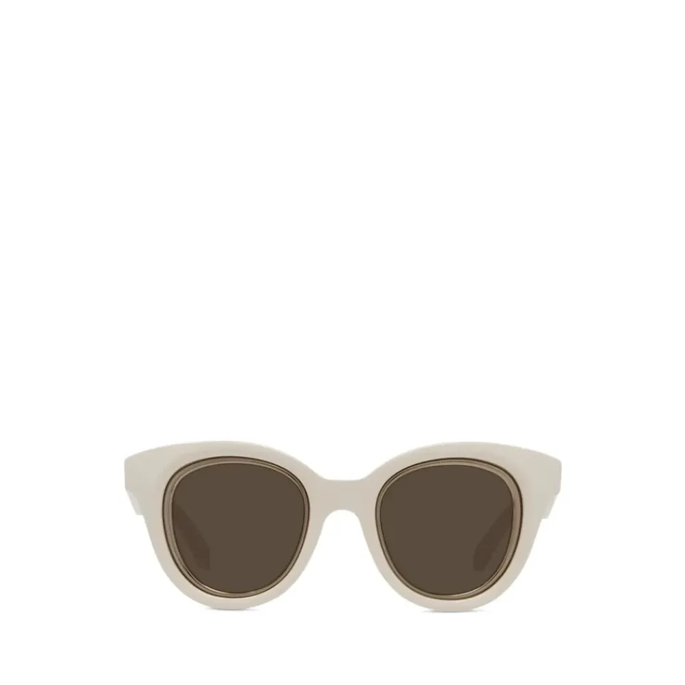 Solbriller^Loewe Sunglasses Hvid