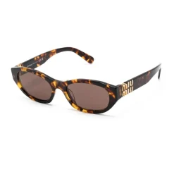 Solbriller<Miu Miu Sunglasses Brun