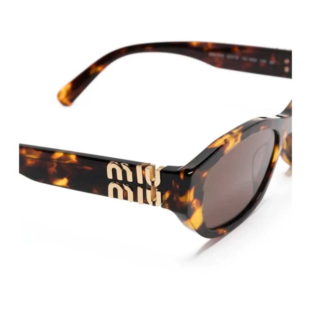 Solbriller<Miu Miu Sunglasses Brun