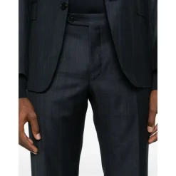Jakkesæt<Canali Super 130's Wool Suit Blå