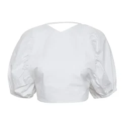 Bluser & Skjorter^Gestuz Svala Cotton Top Hvid
