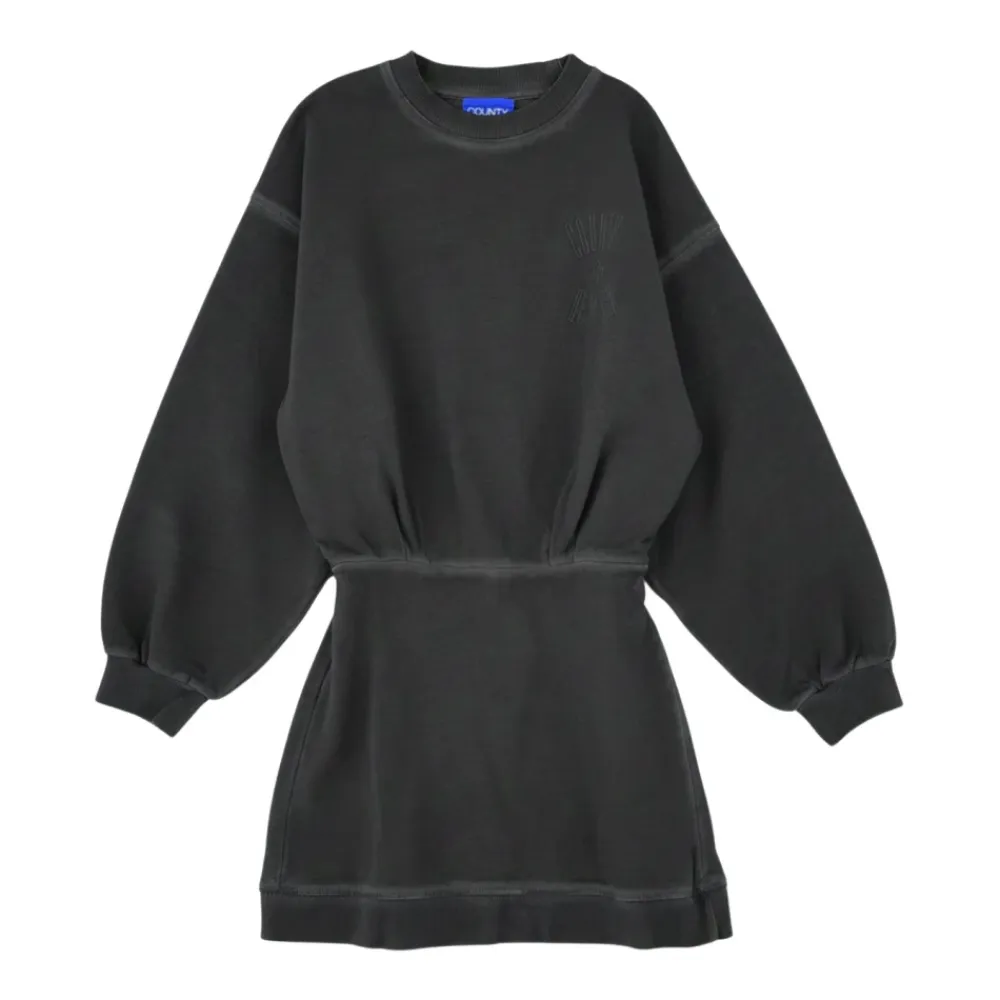 Kjoler & Nederdele^Marcelo Burlon Sweatdress Sort